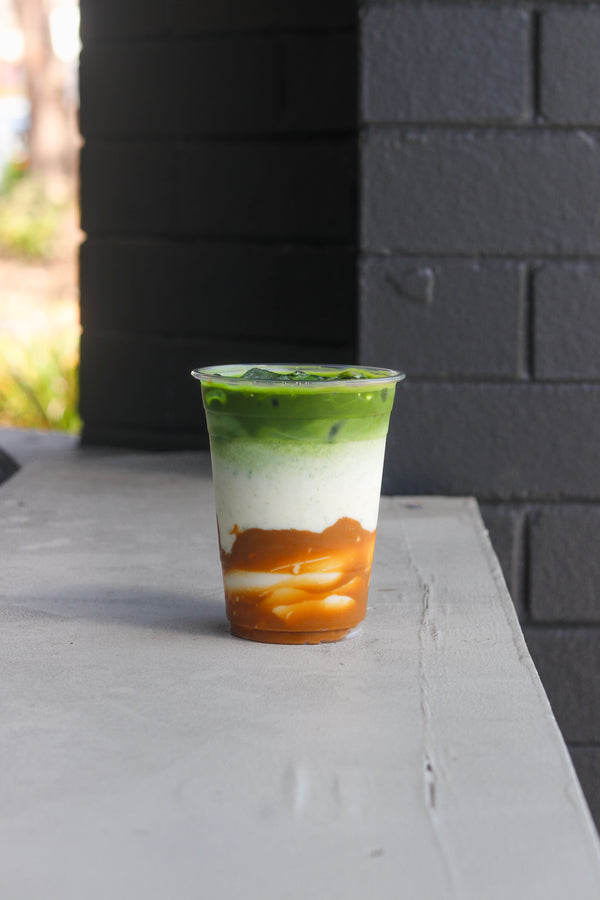 Biscoff Iced Matcha